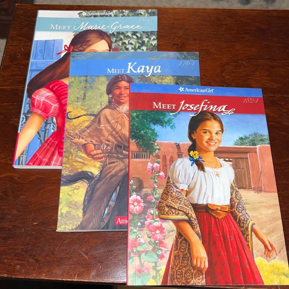 3 American Girl books
